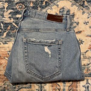 Hollister Light Blue Distressed Jeans